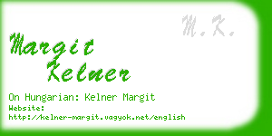 margit kelner business card